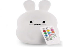 Luminária Noturna LED Lurelia Ajustável em ABS com Luz Quente e Carretel USB, para Quarto Infantil