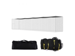 Rede De Treino Baseball/softball 21,7m Com Porta E Gaiola Portátil Tekmaquinas