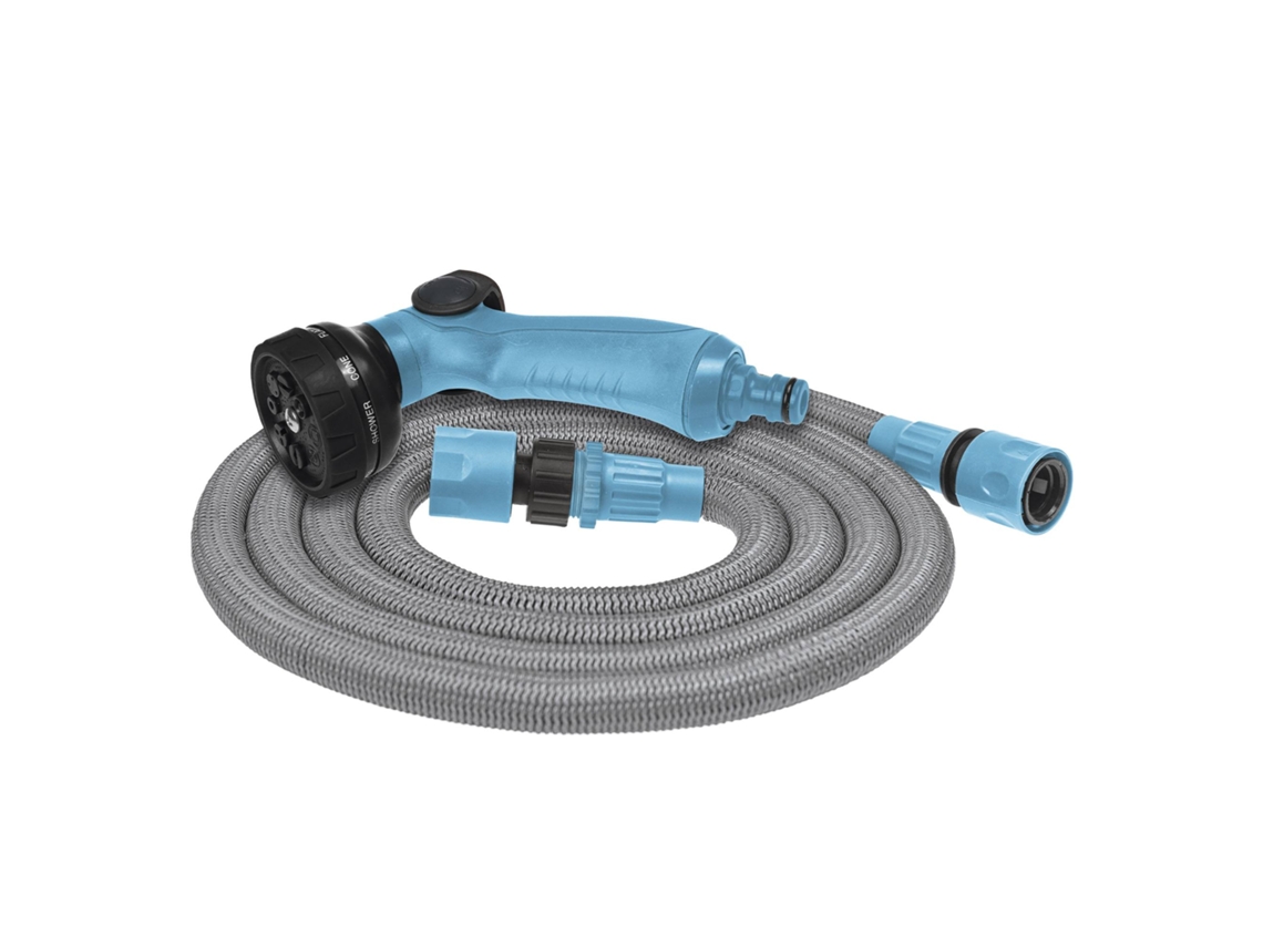 Set de Irrigação Basic com Mangueira Expansível de 15 Metros