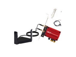 Placa De Rede Sem Fio Pcie Dual Band 7260ac Bt4.0 De 1200 Mbps Aquaforge