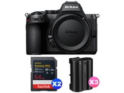 Z5 Ii + 2 Sandisk 64gb Extreme Pro Uhs ii Sdxc + 3 Nikon En el15c + Ebook “20 Dicas para Fotos Que Impressionam” NIKON