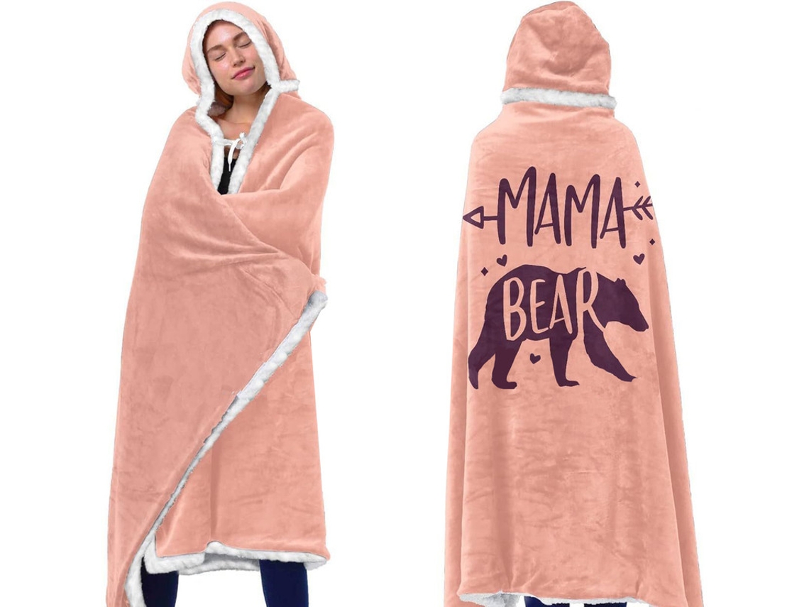 Casaco De Feltro Para Presente, Flanela Vestível E Cobertor De Sherpa Para Mulheres-aquaforge