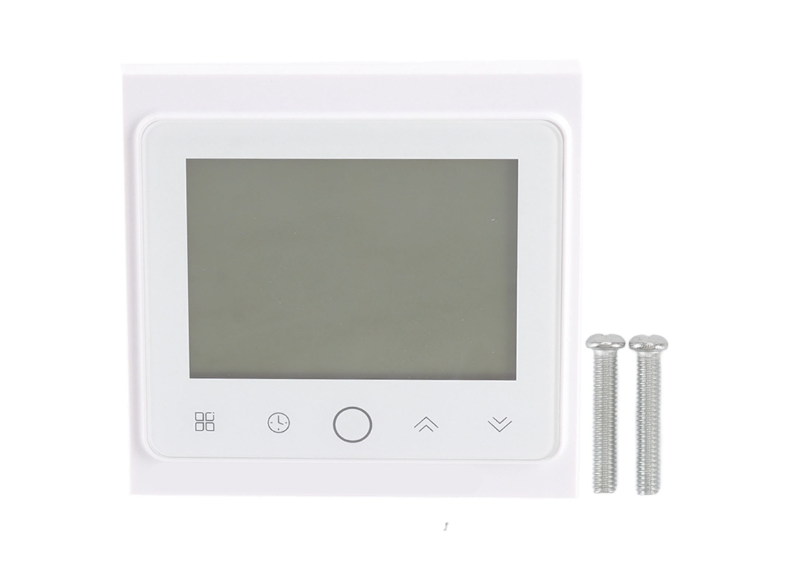 Termostato Inteligente Zigbee Control Por Voz Y App Móvil Para Calefacción De Agua Ac Blanco