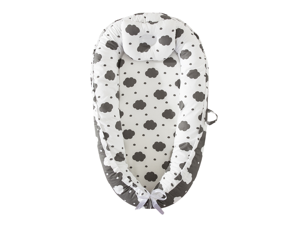Cama De Bebê Bionica Cama (sacola 85*55*15cm H Cinza Nuvem)