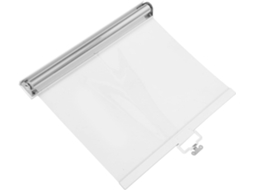 Cortina transparente Showeroro de 40 cm para refrigeradores de supermercado, sem necessidade de forro, cobertura isolante.