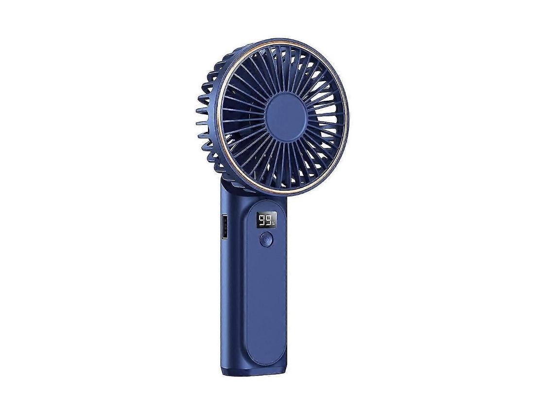 Ventilador Portátil De Mão, Mini 3600 Mah, 6 Velocidades Ajustáveis, Pequeno Pessoal, Dob Rável.