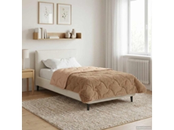 Vidaxl Duvet De Ano Inteiro 155 X 200 Cm Não Cinzento-acastanhado