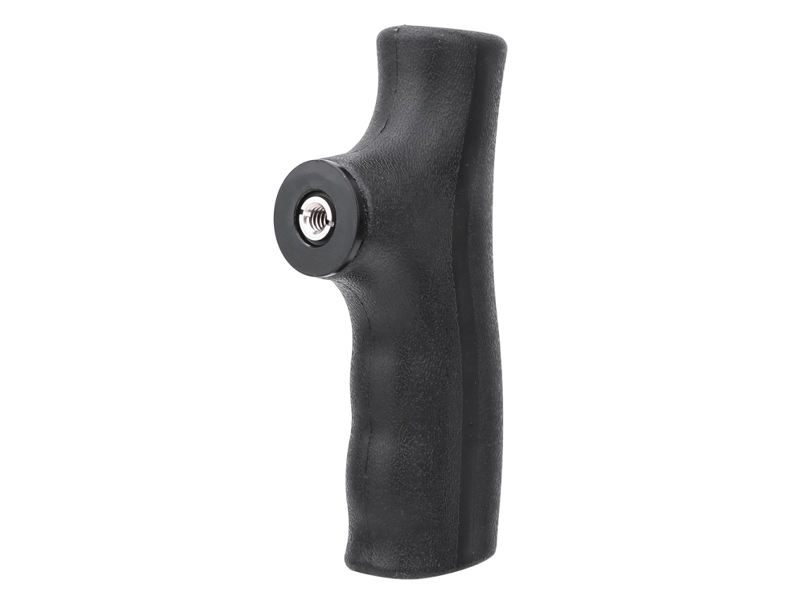 Cabeça universal para bastão de caminhada, monopé ou muleta, com rosca de 1/4" e 3/8".