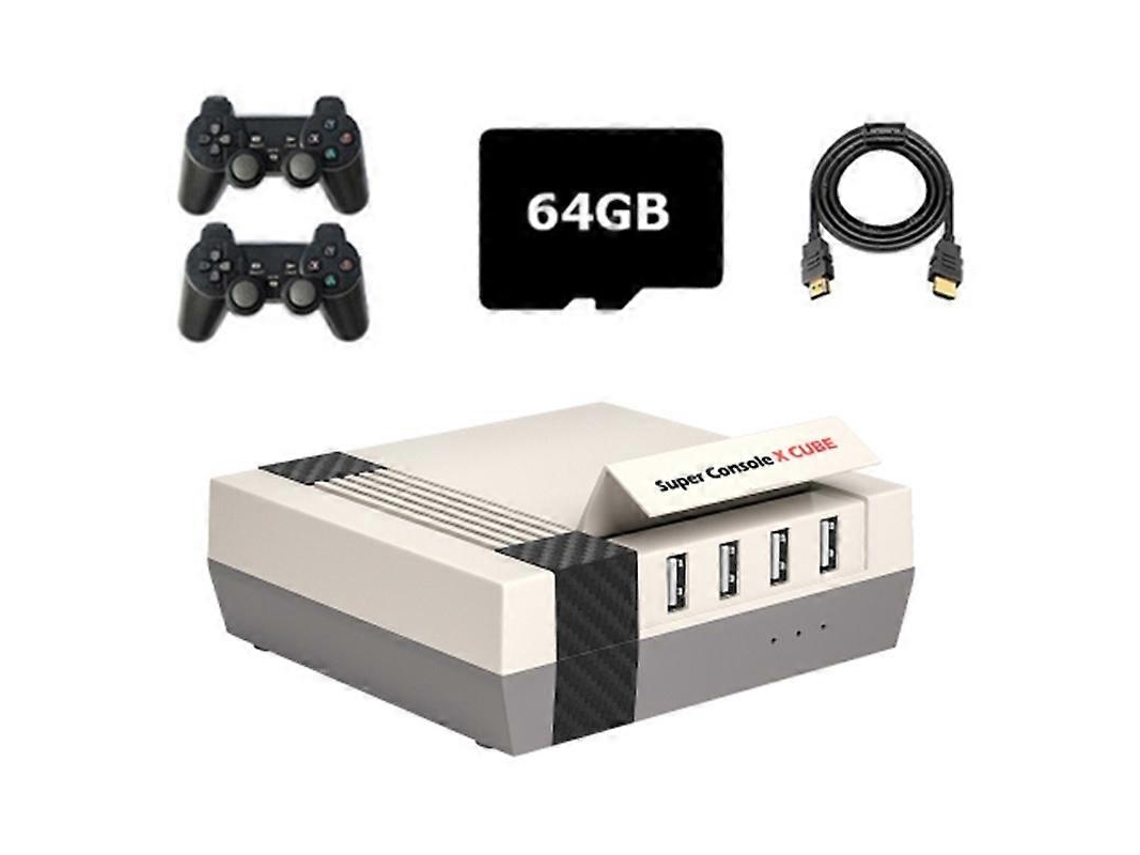 Kinhank Super Console X Cube Hd Classic 64gb Mini Console De Videogame Retrô Com 2 Ly Ebike