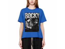 Rockinstone Rocky Movie Handshake Solid Royal Adult T-shirt Size:xxxl