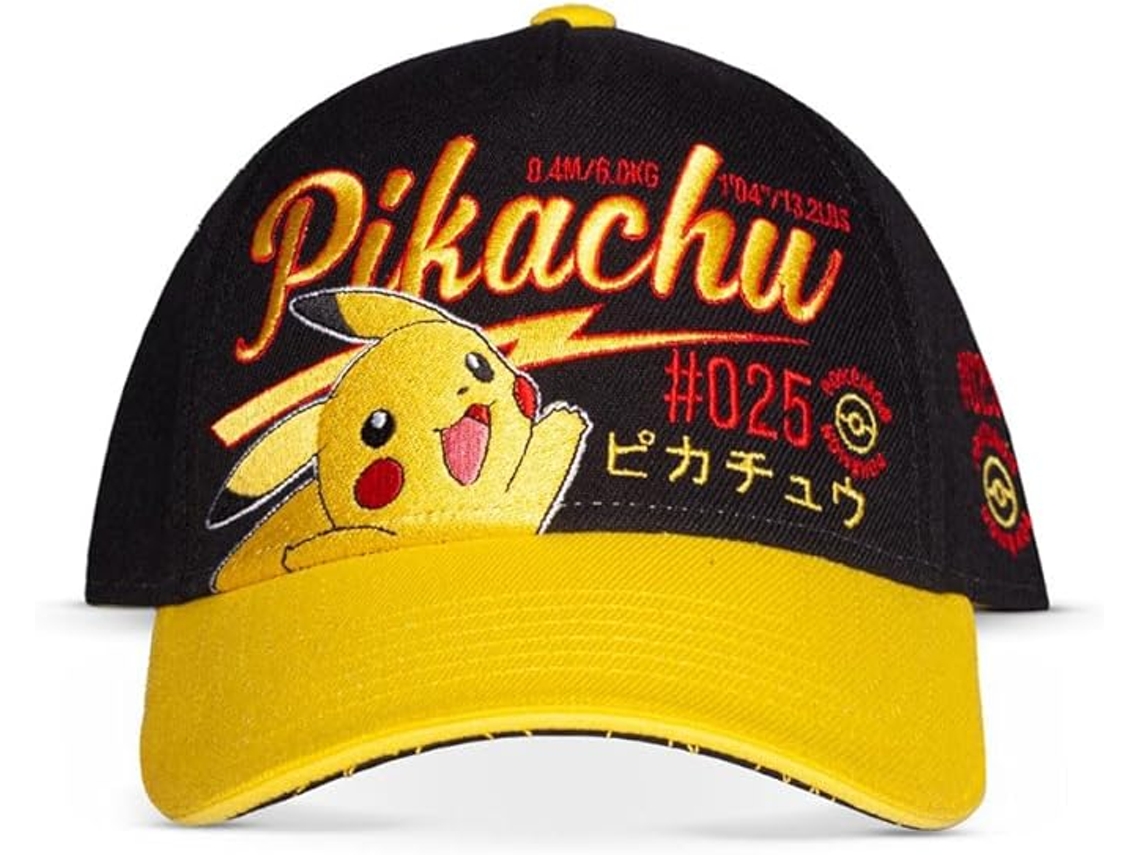 Bonés de Basebol Pikachu Hello Pokémon