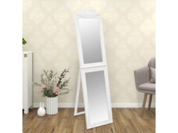 Vidaxl Espelho De Pé 50x200 Cm Branco