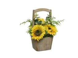 Planta Decorativa Everlands Vaso Girassol 23 X 23 X 31 Cm