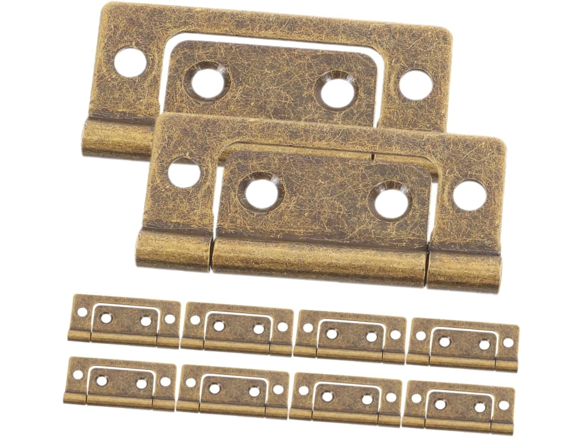 Para Portas De 51x25x1,2mm, Em Aço Espesso, Com Encaixe Plano E