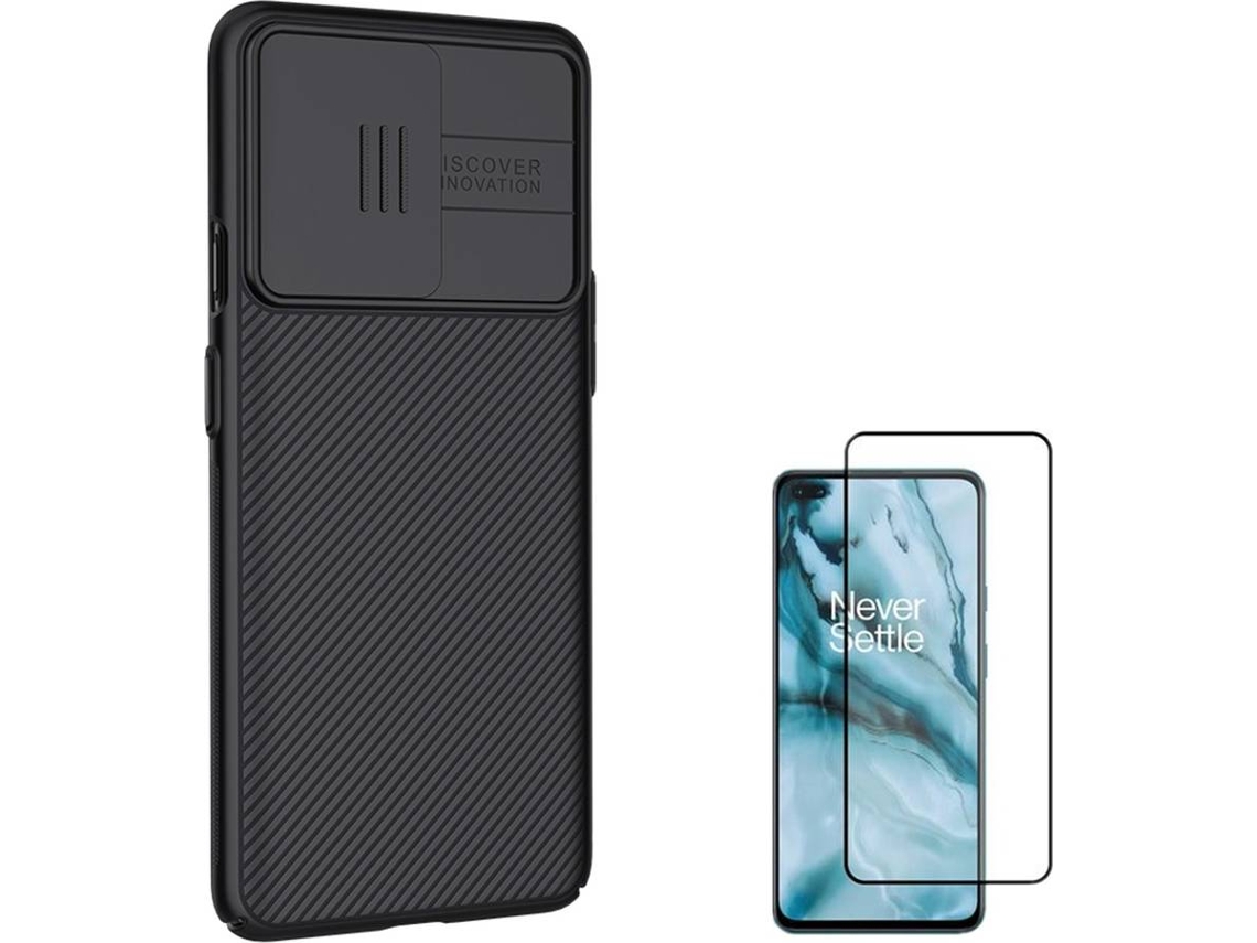 Kit Capa e Película para OnePlus Nord PHONESHIELD BD-NKCS&9D-BK-OP-ND Preto