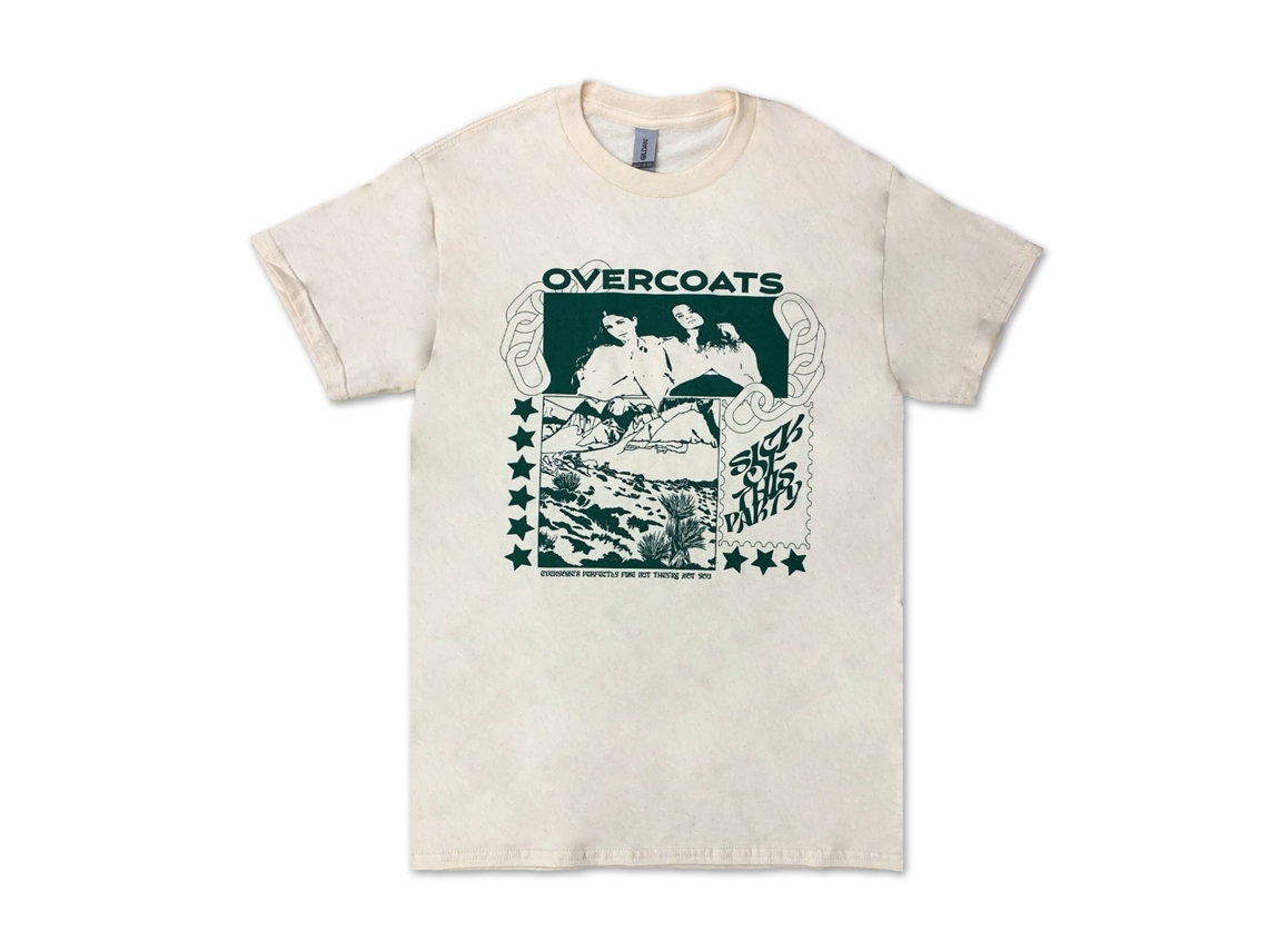 Camiseta Overcoats Sick Of The Party ROCKINSTONE Unissex Adulto Mais Vendidas Tamanho:s