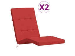 Deck Chair Cushion, Deck Chair Cushions Vidaxl Vermelho Tecido (n/a)