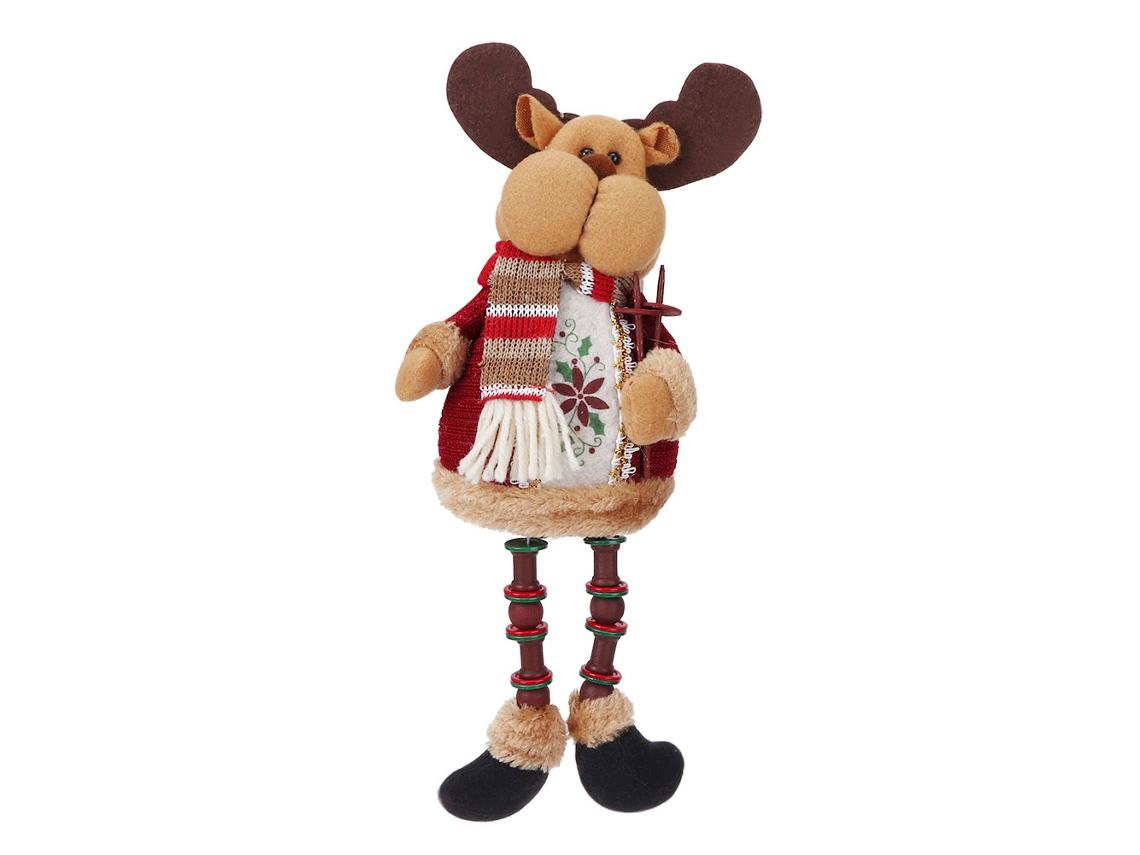 Adorno Papai Noel Boneco Neve Elfo Natal