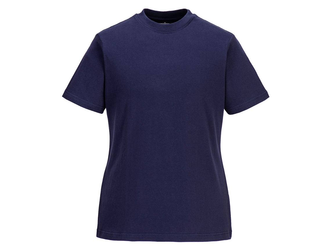 Camiseta Feminina 100% Algodão – Conforto E Estilo Azul Marinho / Xxl