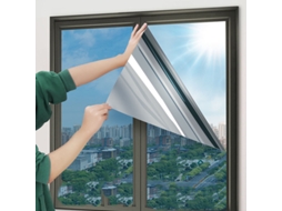 Película Espelhada Resistente Ao Calor Para Janelas, Com 99% De Proteção Contra Raios Uv E Que Proporciona Privacidade Solar