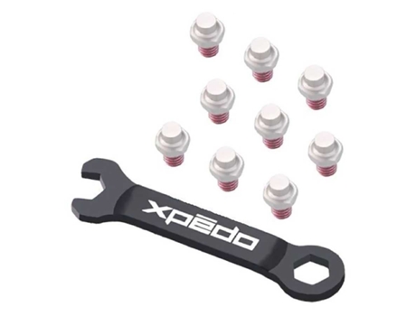 Alfinetes Mx Force Vermelho Prateadoxpedo