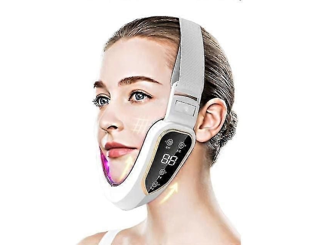 Dispositivo de Levantamento Facial Terapia Fotones Massageador Vibração Adelgaçamento GOKOCO