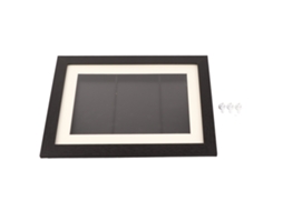 Quadro De Arte Infantil A4 Com Abertura Frontal Resistente A Quebras Para Desenhos E Trabalhos Escolares Preto