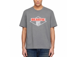 Beastie Boys Logo T-shirt Grey Classic Unisex Adults Size:m