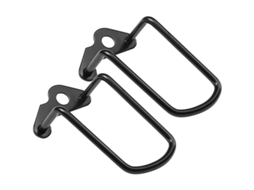 Protetor de Cambio Traseiro para Bicicleta, 2 Peças, Aço Ajustável, para Mountain Bike, Road Bike, Corrida