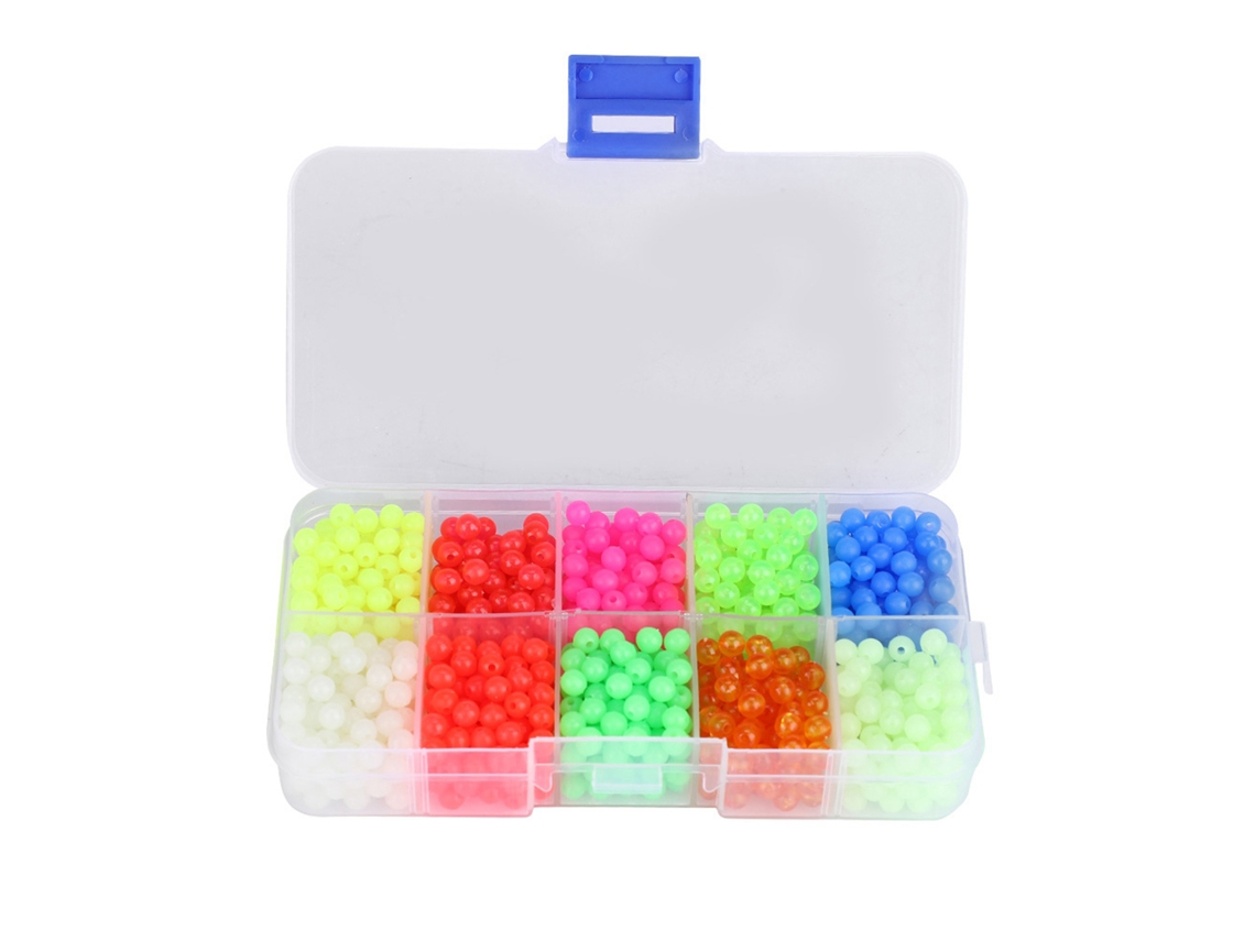 1000 Pérolas Plásticas Redondas para Pesca