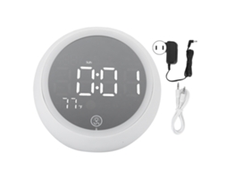 Luz Noturna Pequena Despertador Alto Falante Bluetooth