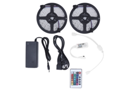 Fita de LED RGB 2026 de 10m com Wi-Fi, 600 LEDs, dimerizável, ideal para iluminação de quartos e ambientes internos.