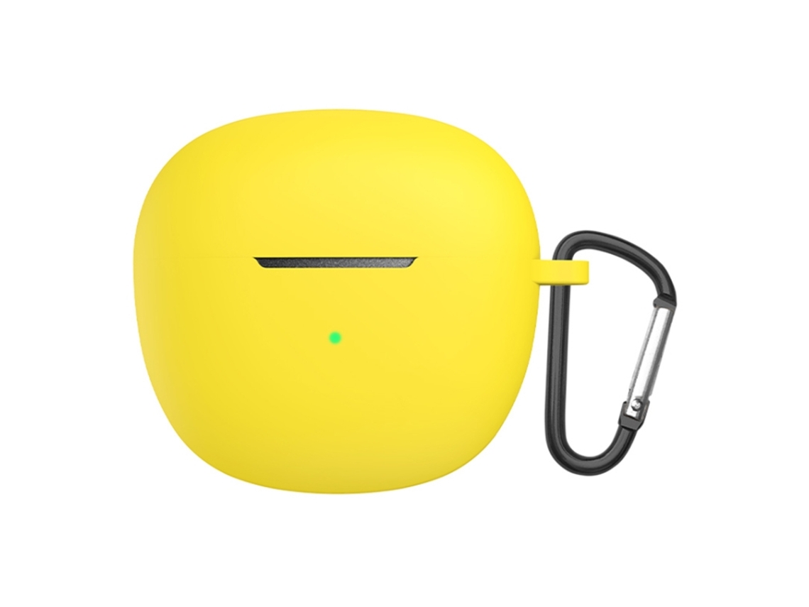 Capa Protetora Halinuia Silicone Líquido Integrado Com Gancho Modelo Ht03 (compatível Qcy Ht03, Silicone Macio Portátil)