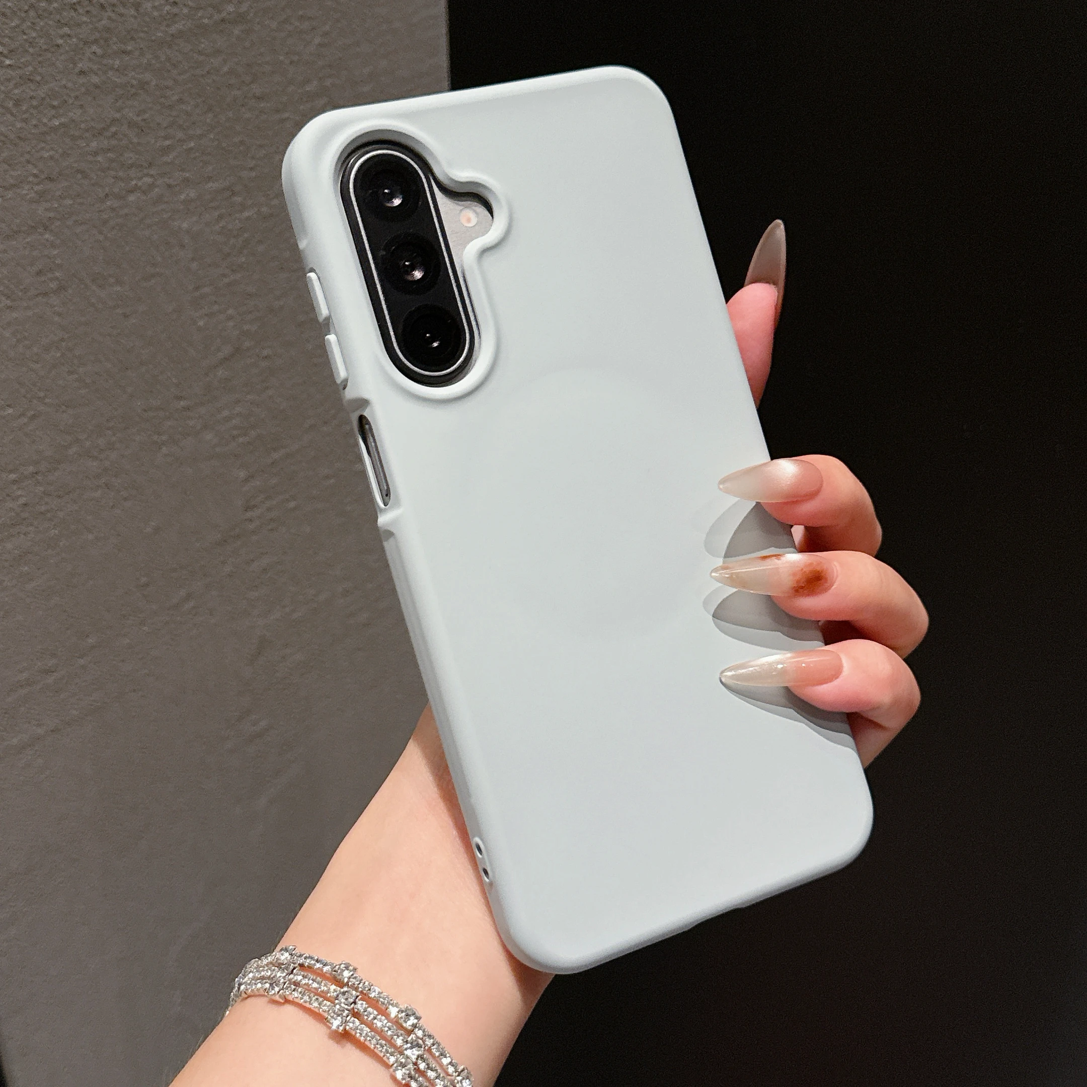 Capa Protetora Magnética De Silicone Líquido (galaxy A57)