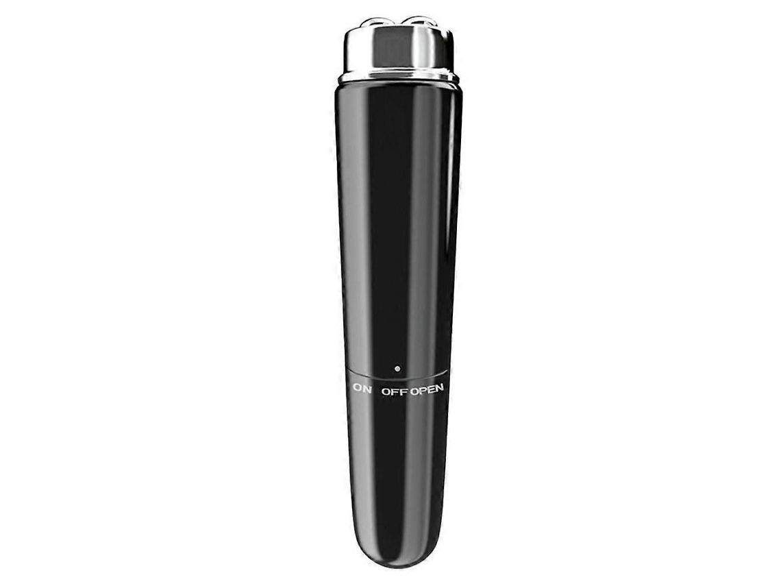 Mini Massageador Facial Elétrico 4 em 1 com Acupressão para Alívio da Dor GOKOCO (preto)