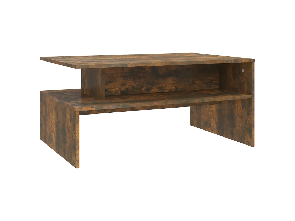 Mesa de centro em madeira de carvalho defumado MAISON EXCLUSIVE (90x60x42,5 cm)