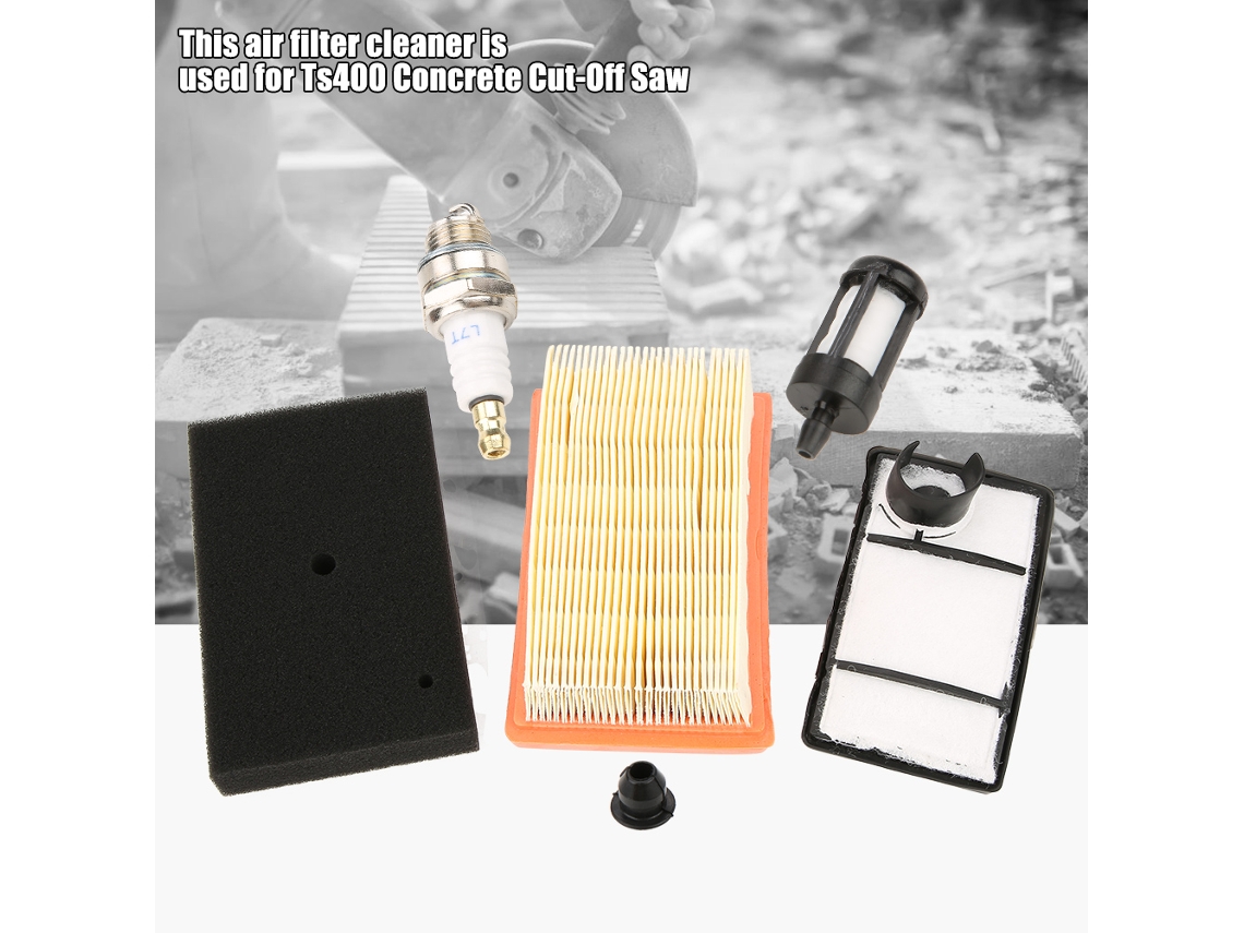 Laxiscreed Kit De Filtros E Velas Para Serra Ts400 Para Melhor Desempenho E Durabilidade
