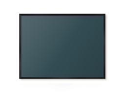 Magnetic Wall Board Vivid Orange For The Office Espelharte (80x60 Cm)