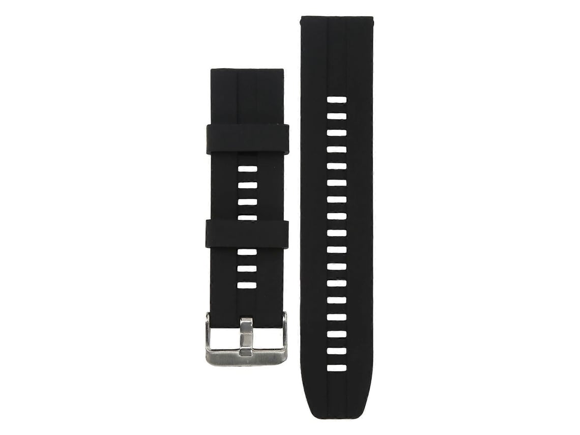 Pulseira De Silicone Macio Para Smartwatch, Compatível Com Huawei Gt2 Gt2e, Preta.