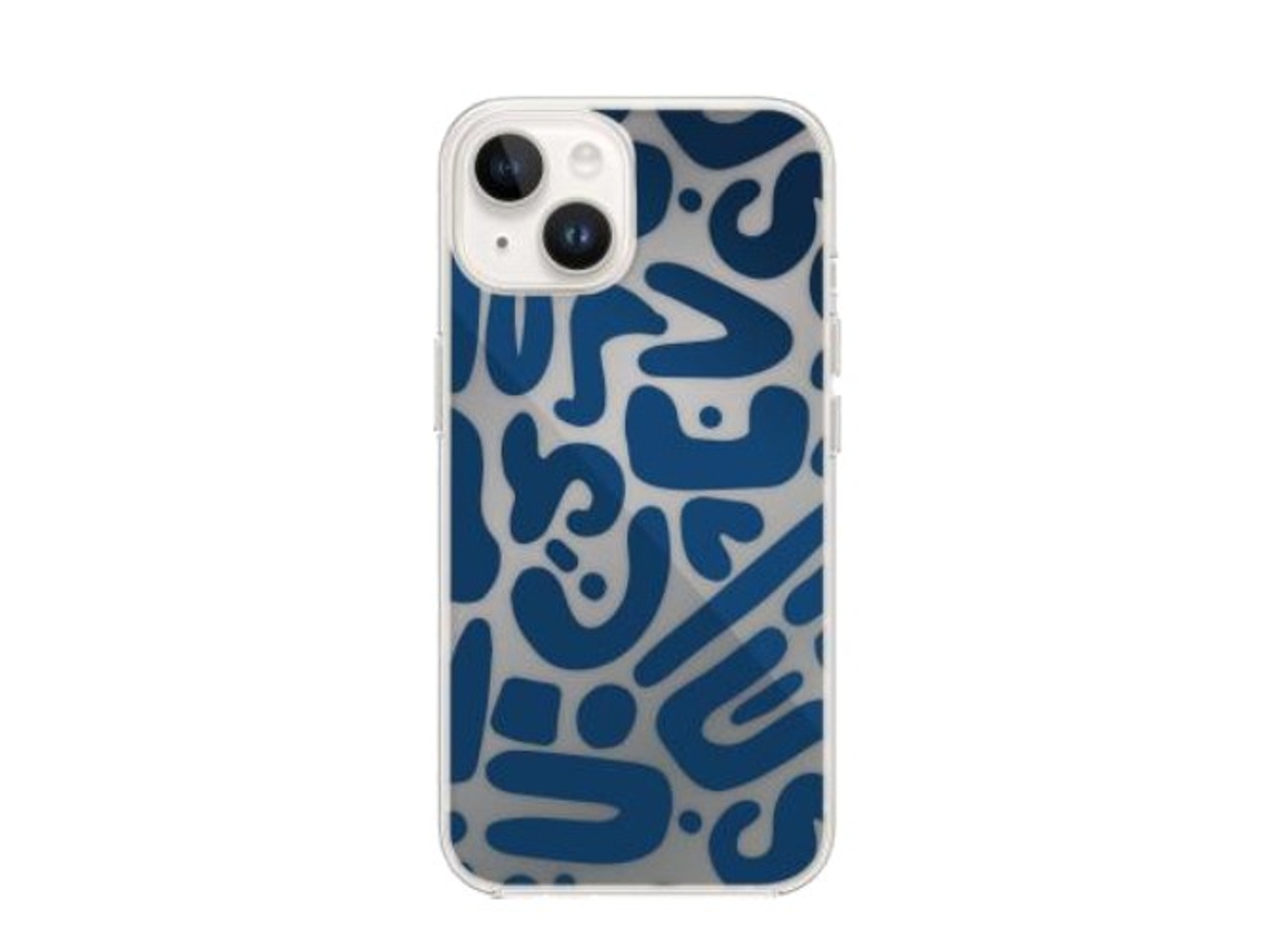 Capa para iPhone 13/14 BIGBEN CONNECTED Azul .