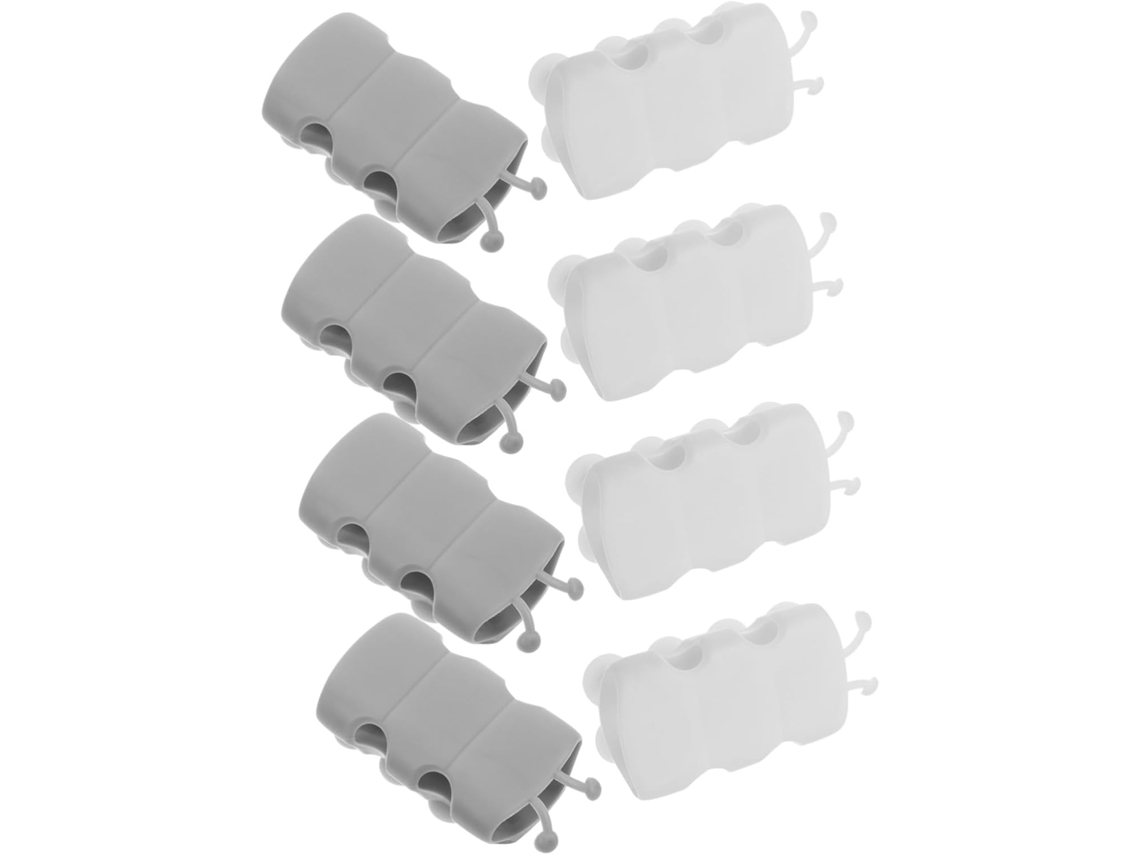 Kit De Suporte Para Chuveiro Nuobesty Com 8 Peças, Ventosas De Silicone, Sem Necessidade De Furar, Para Fácil Instalação