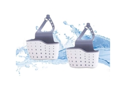 Conjunto Com 2 Filtros De Pia Para Cozinha E Banheiro, Zhan, Suporte Multifuncional Para Esponja, A242