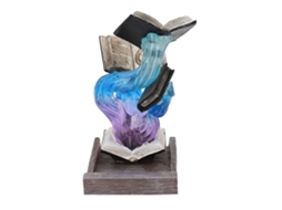 Lurelia Figura Decorativa Em Resina, 5, 90 Polegadas, Para Escritório, Acabamento Cuidado E Uso Versátil