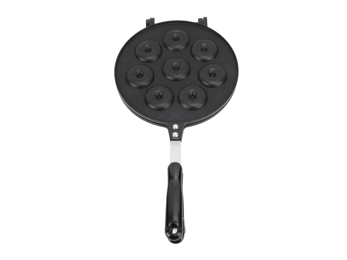 Molde De Dona De Aleación De Aluminio Para Hornear Con Mango, Para Pasteles Y Waffles Pequeños