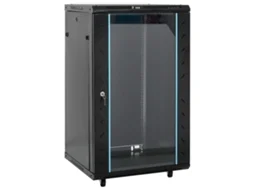 Vidaxl Armário Bastidor 18u C/ Pés Giratórios 19" Ip20 60x60x100 Cm