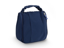 Bolsa de Toiletries MARCA de viagem impermeável azul marinho