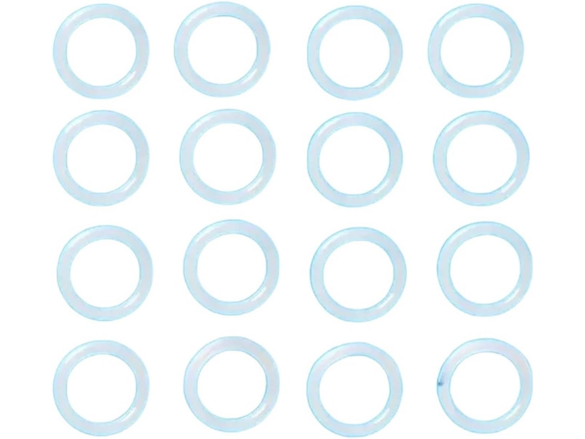 Anéis De Vedação Silicone Branco | Substituição Para Máquinas Comerciais Sorvete Expresso, Ideais Para Manutenção De