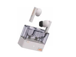 Fone de Ouvido TWS para Viagem Espacial Bluetooth 5.3 com Cancelamento de Ruído JIAPEI (branco)