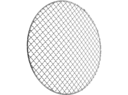 Grelha Redonda De Aço Inoxidável 304 De 24 Cm Para Churrasco Ao Ar Livre, Ideal Para Camping E Culin Gokoco
