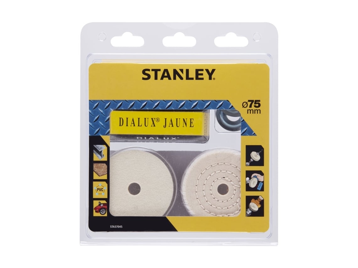 Kit de Polimento 75mm STANLEY STA37045-XJ